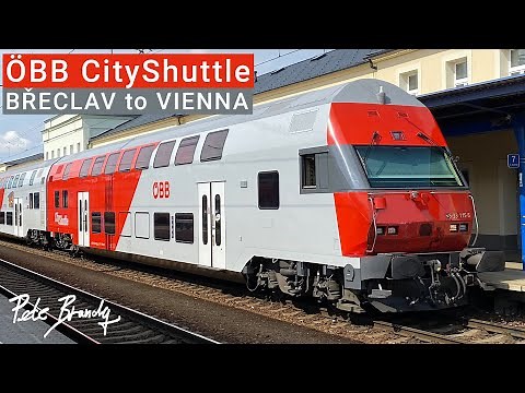 TRIP REPORT | ÖBB CityShuttle | Břeclav to Vienna | Austrian double-decker train | 2nd class