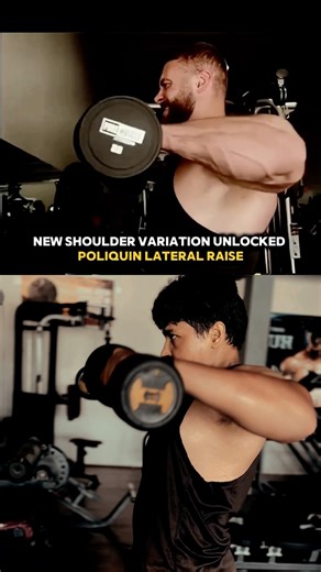 New Shoulder Variation Unlocked 🔥 Poliquin Lateral Raise