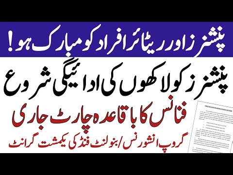Good news for govt employees and pensioners| finance arrears for pensioners| group insurance