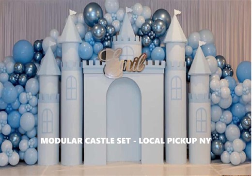 3D Castle Backdrop Set, Princess Castle Arch, Royal Party Backdrop, Fairytale Event Wall, Kids Party Castle Prop, Photo Booth Backdrop - Etsy