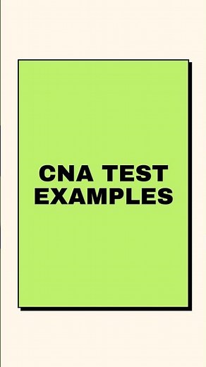 CNA Test Examples 2026: Real Practice Questions & How to Pass#cnaexam2026 #cnaexam #nursingskills