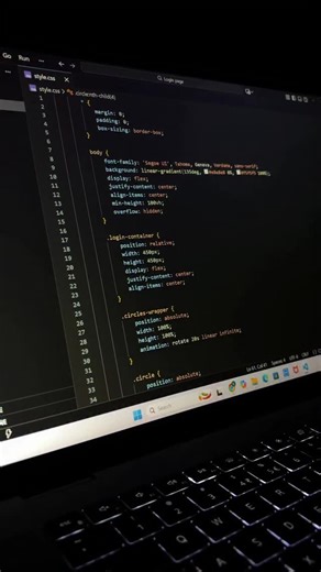 @CodeZenithAI on Instagram: "Login Page Using HTML CSS JS🚀 Comment “Code” & I’II DM you the source code! #ui #uidesign #code #foryou #software"