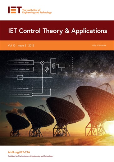 IET Control Theory & Applications: Vol 13, No 9
