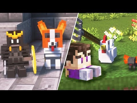 🦎 Este mod añade MASCOTAS y COMPAÑEROS a Minecraft | Player Companion mod 1.20.1