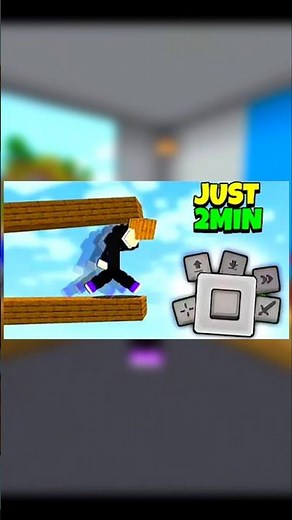 God Level Bridging In Minecraft 💀 #shorts
