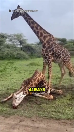 Giraffes Have the Weirdest Way of Fighting 🦒😱