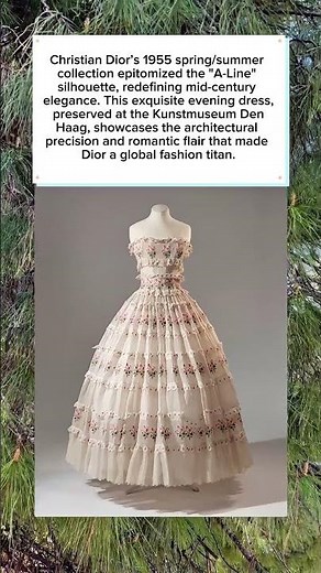 Christian Dior: 1955 Evening Elegance
