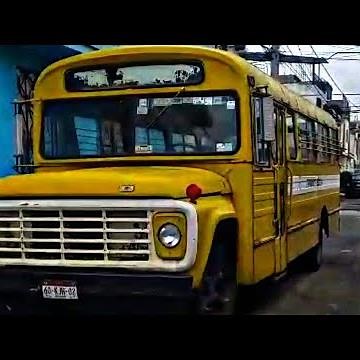 Bus Ford 1977 motor a gasolina