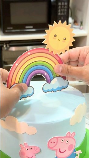 Tutorial of the Ultimate Peppa Pig Cake | Cute, Kid-Friendly Design Ideas #piggycake #edibleart