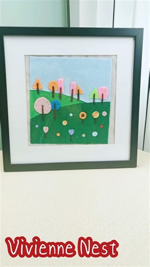 24节气-春分 DIY 24 Solar Terms Spring Equinox felt art | spring is coming!