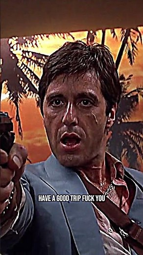 "When the gang boss kneels down and begs for mercy... Tony's shot changed everything!" #movie #film