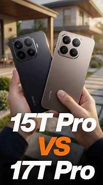 Xiaomi 15T Pro vs. Xiaomi 17T Pro 🔥 #Xiaomi #Xiaomi15TPro #Xiaomi17TPro #technology #ad
