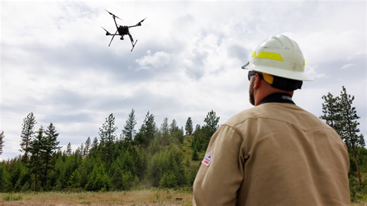 How drones and AI are changing the way we fight wildfires