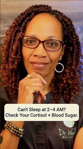 Can't Sleep at 2–4 AM? Check Your Cortisol + Blood Sugar.
