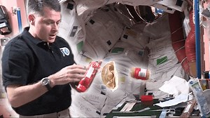 NASA Astronaut Demonstrates How to Make a Peanut Butter and Jelly Sandwich in Space