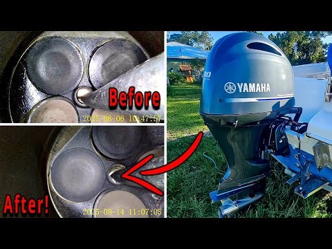 Cleaning Inside An Outboard!