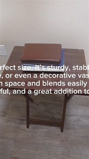 Watch practical and sturdy folding table for any space on Amazon Live