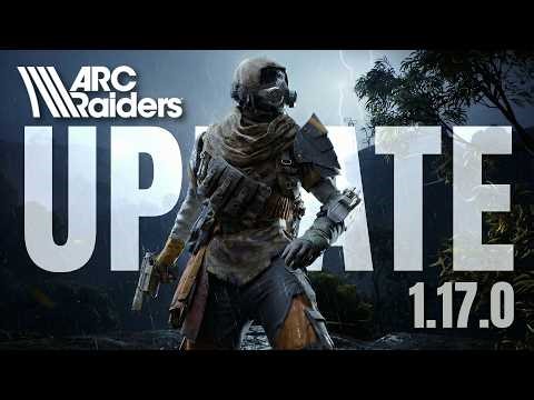 Update 1.17.0 je tu! Arc Raiders! Velký nerf zbraní! Přehrada předělána! Dva nové Arc stroje!