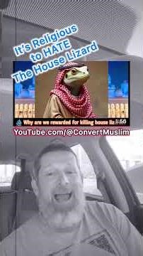 Assim al Hakeem explains the killing of house lizards in Islam by using lizard Hadiths, Islam Lizard