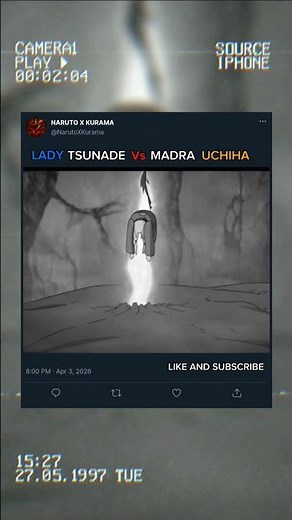 LADY TSUNADE Vs MADRA UCHIHA #NARUTO#