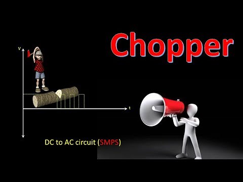 Chopper circuit types and applications