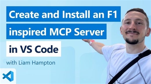 Create and install an F1 inspired MCP Server in VS Code | Liam Hampton
