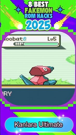 8 Insane Fakemon ROM Hacks You MUST Play in 2025! 💥🔥 #shorts #pokemon #fakemon #romhacks