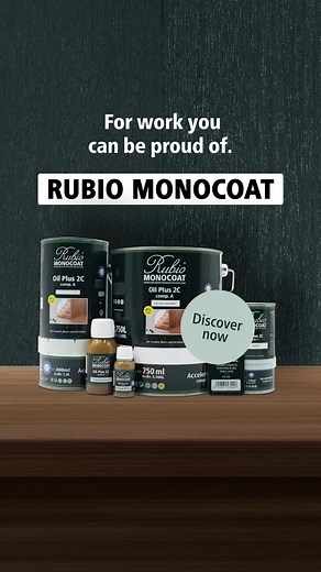 🎨 Rubio Monocoat Oil Plus 2C delivers deep color & strong protection in just one coat—great results shouldn’t take forever! | Rubio Monocoat UK