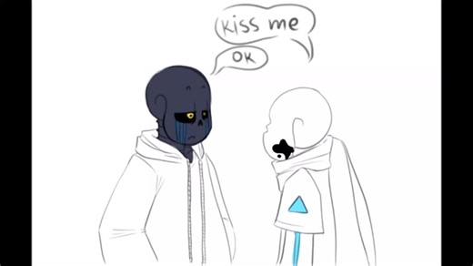 [Comic dub] Kiss me (Error x Ink sans)