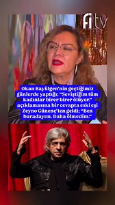 6.7K views · 11 reactions | Okan Bayülgen’nin geçtiğimiz günlerde yaptığı; “Seviştiğim tüm kadınlar birer birer ölüyor.” açıklamasına bir cevapta eski eşi Zeyno Günenç’ten geldi; “Ben buradayım. Daha ölmedim.” #okanbayülgen #çocuklarduymasın # zeynogunenc #magazin #keșfet | Fimagazin | Facebook