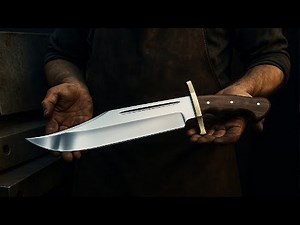 I Forged This Beast Knife From Trash – Full Transformation