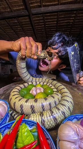Wow! Catching Two Snake in Car To Cooking And Eating #bigsnake #snake #snakesofinstagram #snakes #python #reticulatedpython #reptilesofinstagram #reptile #reptiles #petsofinstagram #retic #snakesofig #snakelover #pythonsofinstagram #serpent #pythons #reticsofinstagram #constrictor #bigsnakes #petsnake #reptilelover #boaconstrictor #pets #reticulatus #snakesofinsta #reticnation #reticulatedpythonsofinstagram #snakelovers #snakeofinstagram #animals | Tasty Wilderness Food
