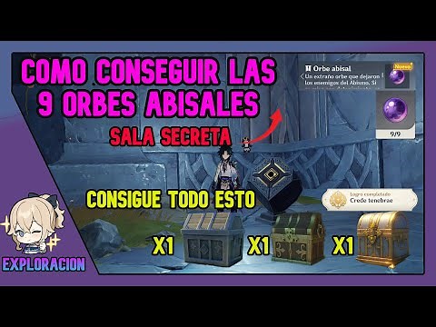 Ubicacion De Las 9 ORBES ABISALES Para Abrir Esta SALA SECRETA En LA SIMA 2.6 Genshin Impact Español