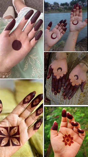 Beautiful Palm Mehndi Designs🌙 | Easy Arabic Mehndi Tutorial#mehndi #art#ytshorts#henna#mehndidesign