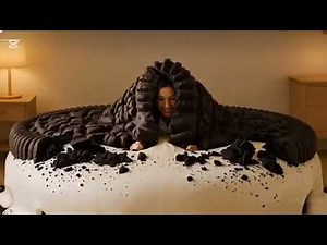 Magic Bed Experience!” “This AI Bed Knows How You Sleep 😲🛏️ #MindBlown”