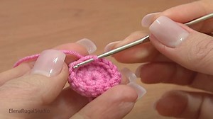 831K views · 7.8K reactions | Out of buttons? Looking for a bit of a different buttony look? Crochet buttons are a super simple way to make a button out of yarn. | Crochet Elenarugalstudio | Facebook