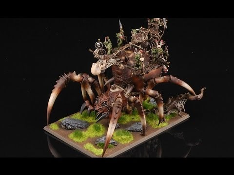 How to paint Arachnarok Spider? | Warhammer Fantasy Battle | BuyPainted