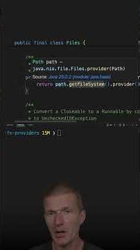How many FileSystemProviders Ship with the JDK? #java #shorts #coding #airhacks