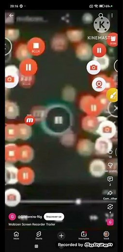 mobizen sceen Record trailer