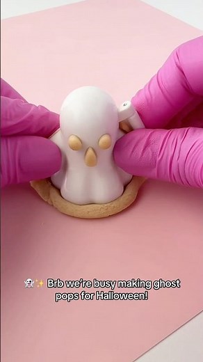 HOW TO: Make Ghost Cake Pops for Halloween!👻✨🩷