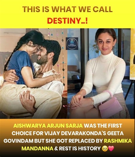 THIS IS WHAT WE CALL DESTINY ! AISHWARYA ARJUN SARJA WAS THE FIRST CHOICE FOR VIJAY#viral #ytshorts