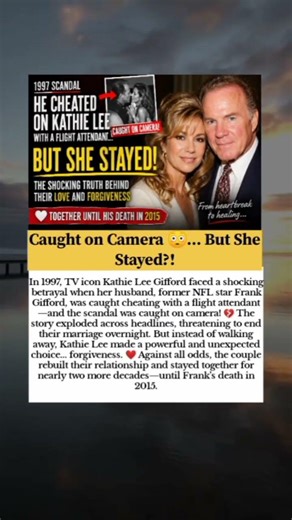 Caught on Camera But She Stayed #KathieLeeGifford #FrankGifford #HollywoodDrama #viral #usa #shorts