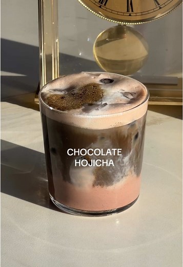 Delicious Chocolate Hojicha Latte Recipe