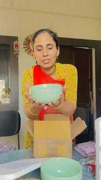 Best bowls for meesho / ghamu saran / Microwave Safe Bowl with Lid /#shorts