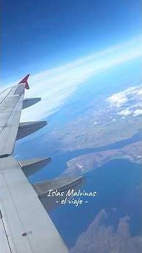 This is what the Falkland Islands look like from the air 🥹❤️