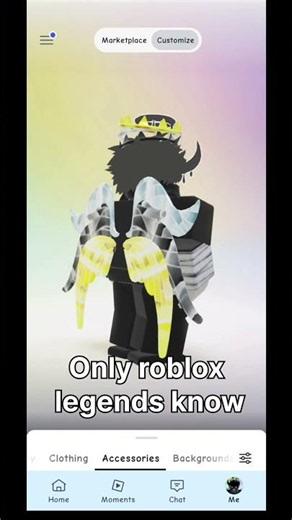 only legends know how to get this wings #gaming #viral #roblox