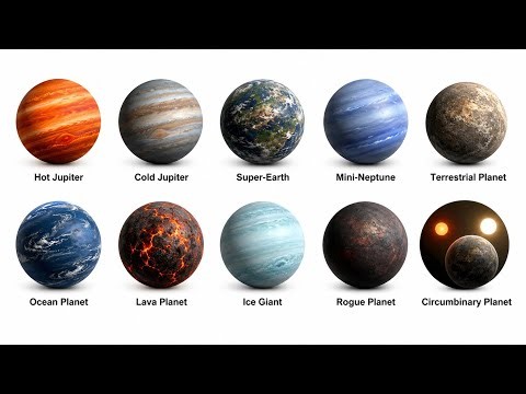 Every Type of Exoplanet Explained #Exoplanets #Space #Astronomy