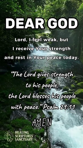 When You Feel Drained | God Will Strengthen and Give You Peace