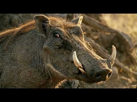 Warthog vs Wild Dogs: A Brutal Fight for Survival