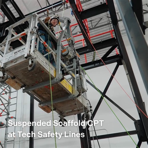 Tech Safety Lines, Inc. on Instagram: "🚧 Suspended Scaffold Competent Person Training Get the knowledge and confidence to safely set up, operate, and inspect suspended work platforms with our Competent Person Training course. Our instructors are Scaffold & Access Industry Association Certified. » Meets OSHA requirements » Hands-on and practical » 3-year certification Ideal for construction workers, site supervisors, and anyone working with suspended scaffolds. 📞 (214) 987-4680 | 📧 info@techsa